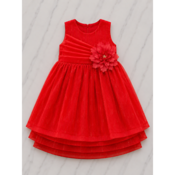 Elegant Party Dress for Baby Girls – Fancy Sleeveless Frock | JZ GARMENTS
